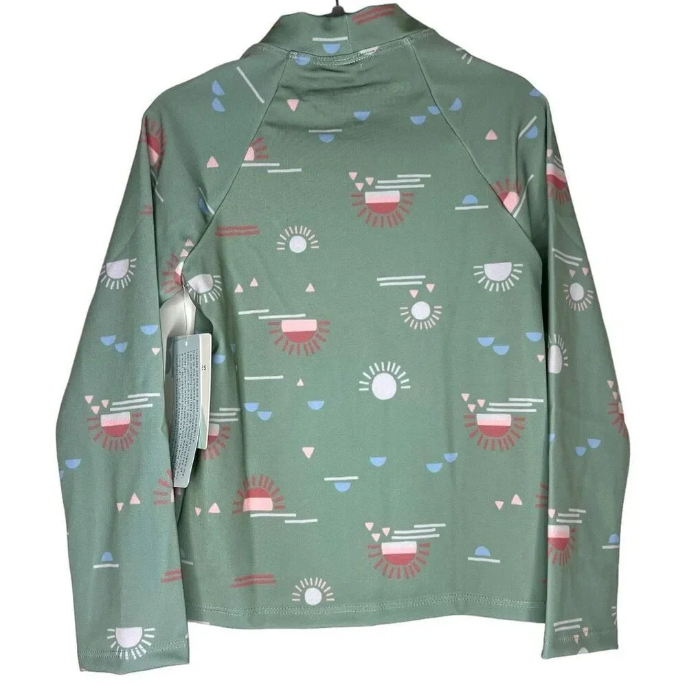 NEW Dot Dot Smile Long Sleeve Rashguard and Bottoms Swim Set 6-12M